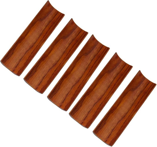 5pcs Dinnerware Natural Style Trays Clean Lines for Kitchen Bathroom Countertop