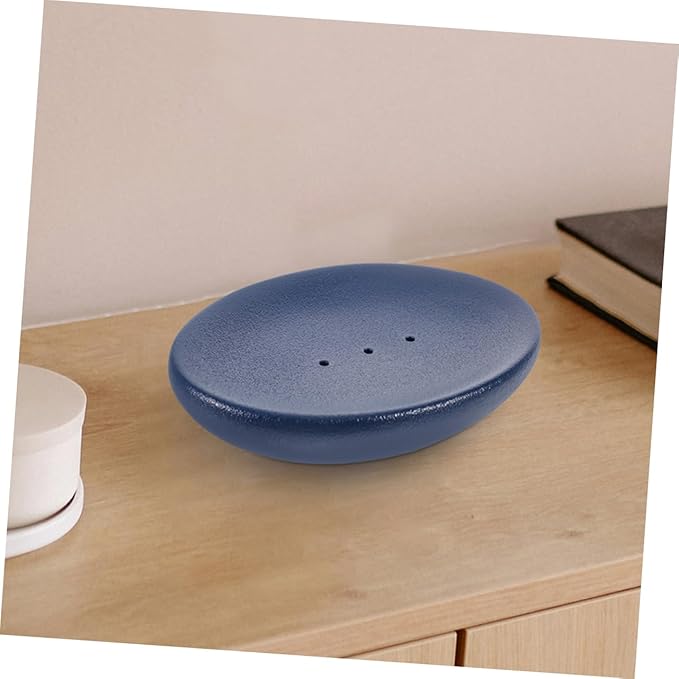 GLEAVI 2pcs Dish Holder Minimalist Storage Box for Bathroom Kitchen Design with Drainage Feature for Clean Organized Space
