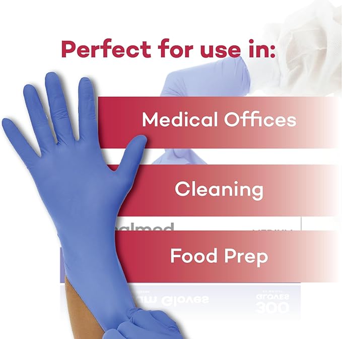 Nitrile Medical Grade Exam Gloves