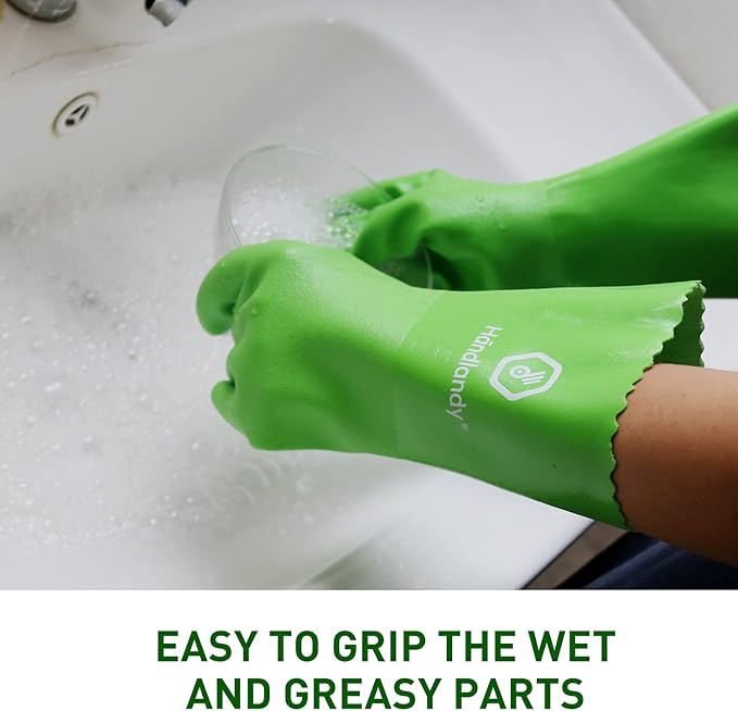 Chemical Gloves, Heavy Duty Cleaning Gloves