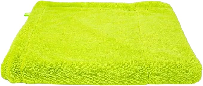 Universal Car Drying Towel 30” x 30” — 1600GSM Plush Double-Sided Microfiber — Super Absorbent Rinse-Free Drying Towel for Car Wash & Detailing — Scratch-Free, Lint-Free Auto Care Cloth