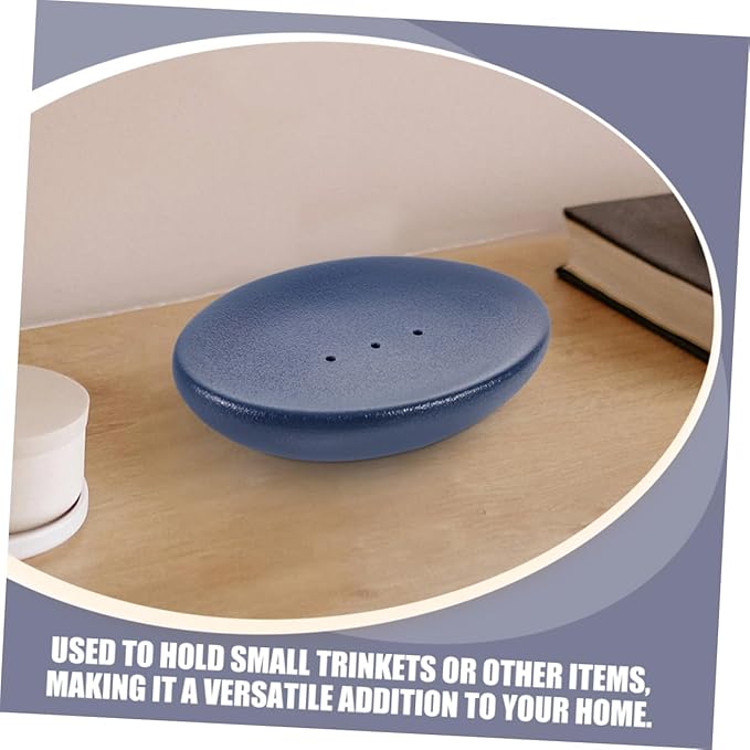 GLEAVI 2pcs Dish Holder Minimalist Storage Box for Bathroom Kitchen Design with Drainage Feature for Clean Organized Space