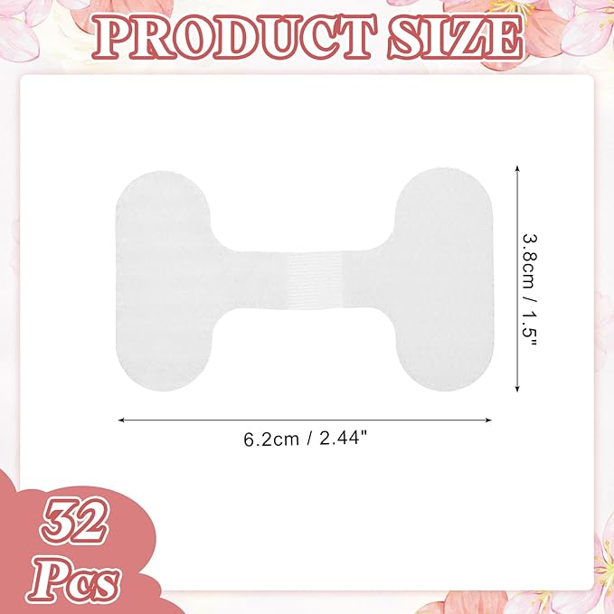 PATIKIL 2.4 x 1.5 Inch Cable Labels, 32 Pcs Electronic Cable Identification Tags Nylon Write on Wire Labels Oval Cord Tags Labeling for Electronics Management Organization, White