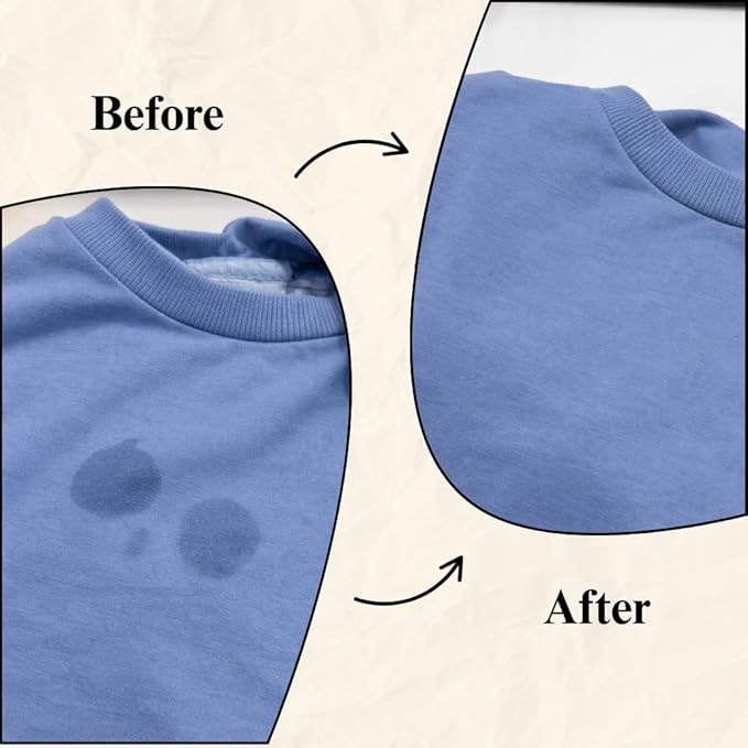 Instant Oil Stain Remover for Clothes (8.72oz) - Fabric Stain Remover For Cooking, Engine, Dried Oil And Grease Stains - Safe for All Fabric Types
