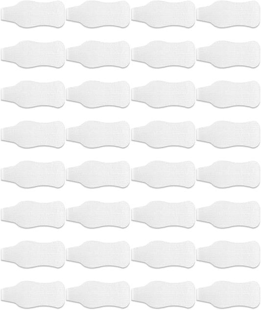 32 Pcs Cable Labels, Multi-Color Write On Cord Labels, Wire Tags for Electronics, Computers Cable Management and Identification, White