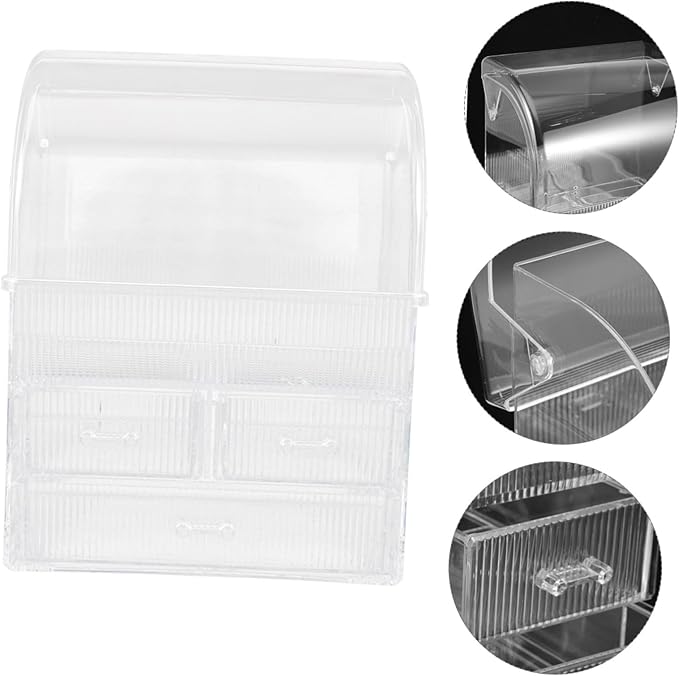 Acrylic Makeup Organizer Box Drawers Desk Organizer Cosmetic Storage Bins