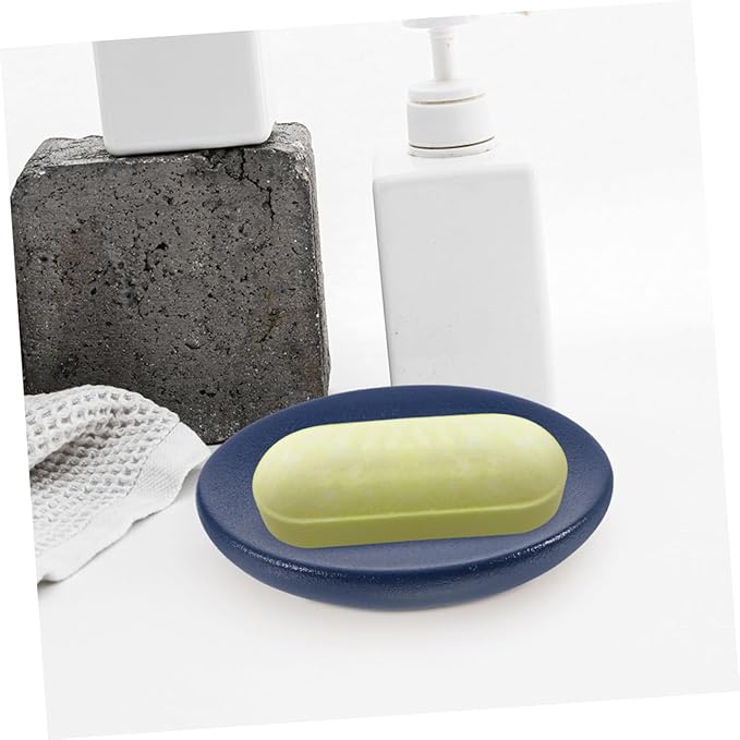 GLEAVI 2pcs Dish Holder Minimalist Storage Box for Bathroom Kitchen Design with Drainage Feature for Clean Organized Space