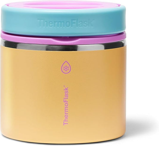 ThermoFlask 20 oz Double Wall Insulated Food Jar, Candy Oasis