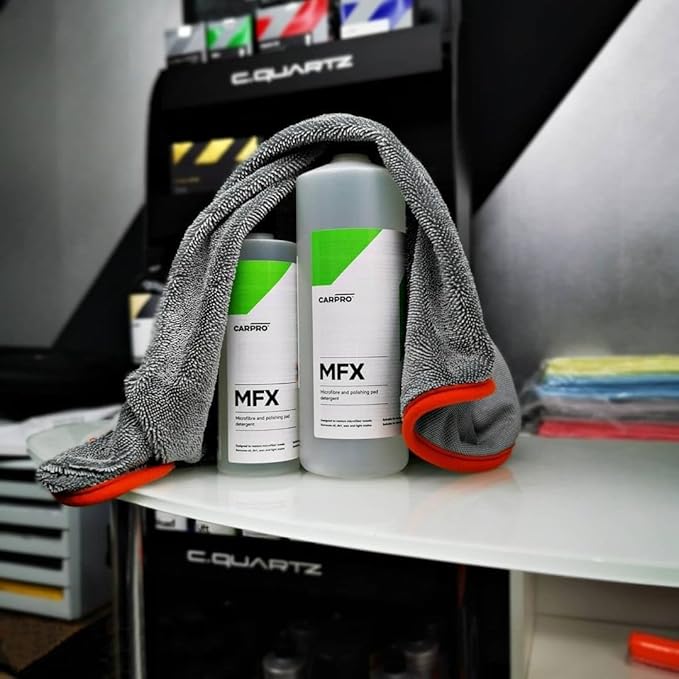 MFX - Liter - Microfiber Detergent, Remove Oils, Waxes and Dirt from Your Microfiber Cloths to Restore Drying Towels and Buffing Cloths