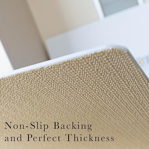 PAD ‘N PROTECT Reusable White Base Plate/Frame for Blue Sticky Mats, Tacky Mats, 25” x 27”, Anti-Slip Backing, Include 1 30-Layer Blue Sticky Mat 24” x 36”