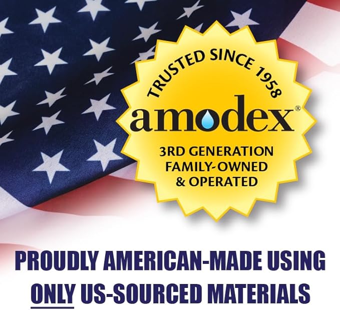 Amodex Ink & Stain Remover Arsenal, Safe and Effective on Clothes, Leather and Skin, Full Set for all your Stain Removal Needs, Includes 2 Bottles, 1 Brush, 10 Wipes