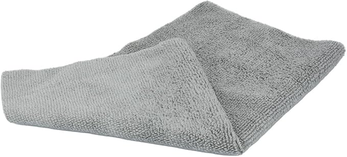 50-Pack Universal Microfiber Edgeless Utility Towels 12”x12” (260GSM) — Lint-Free, Scratch-Free Cleaning Cloths for Auto, Boat, Marine, Garage, Home & Professional Detailing Use