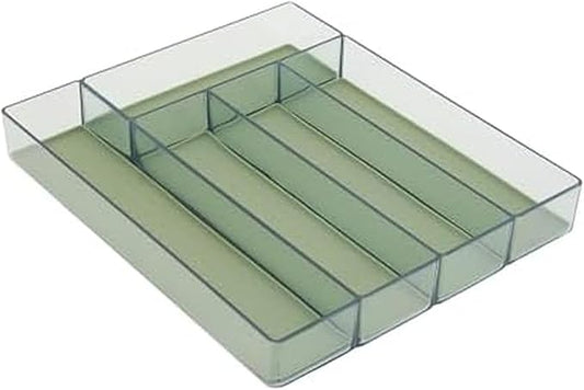 Copco 5 Compartment Drawer Organizer, Flatware, Cosmetics, Office or Craft Room