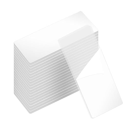 uxcell 50Pcs Double Sided Adhesive Pads, 2.36" x 1.18" Clear Removable Heavy Duty Mounting Tape Picture Hanging Sticky Adhesive Pad for Wall, Poster Picture, DIY Craft