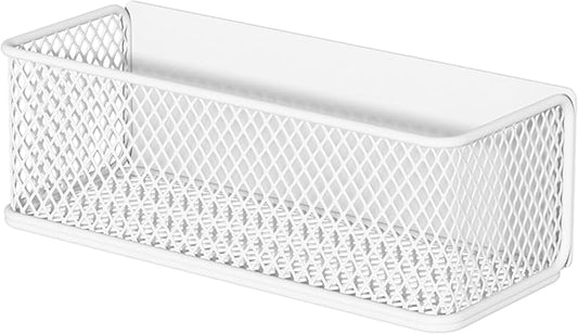 Magnetic Basket Bins Fridge Organizer Pencil Holder - Whiteboard Accessories for Home Kitchen Organization