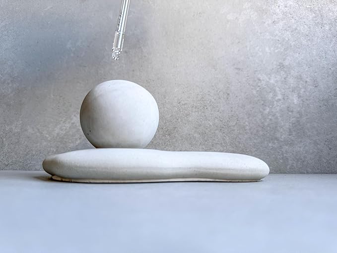 Concrete Essential Oil Diffuser, Aromatherapy Sphere, Passive Dome Diffuser, Cement Decor, Fragrance Air Freshener, Cement Diffusing Stone