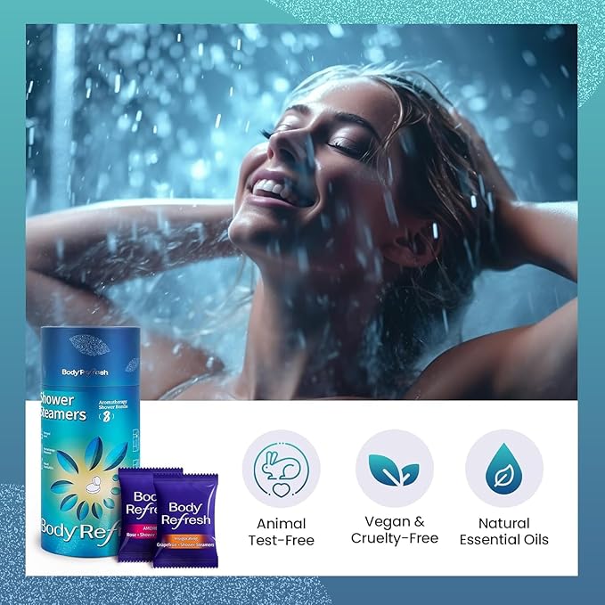 Shower Steamers Aromatherapy 8 Pack - Birthday Gifts for Men Him, Easter Basket Stuffers, Shower Bombs with Natural Esseential Oils for Home Spa Relaxation, Stress Relief, Self Care
