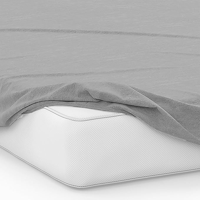 Northwest Ashford Home Essentials Bedding, 4 Piece California King Size Sheet Set, Glacier Gray