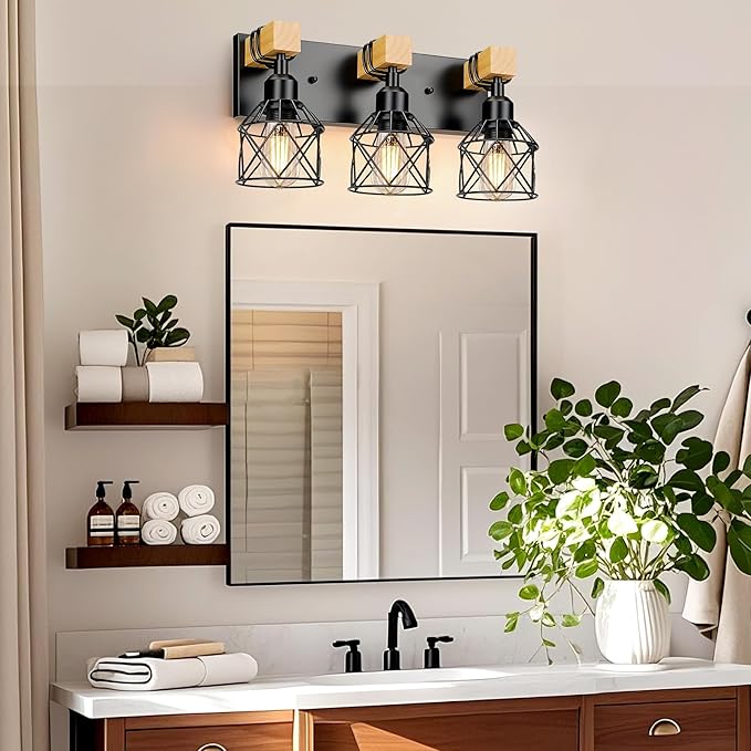 Bathroom Light Fixtures Vanity Lights for Bathroom Small Lamp Shades Vanity Lighting Fixtures Black Light Fixture Over Mirror