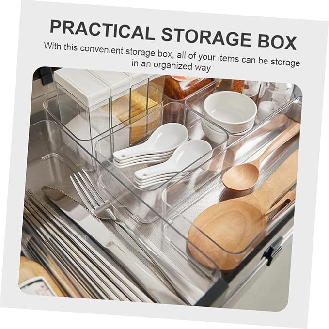 2pcs Convenient Storage Cases Drawer Organizers for Apartment Essentials