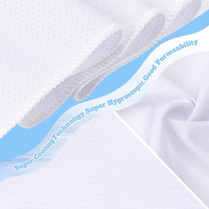 Cooling Towel Bulk - Neck & Face Cool Chilly Towels Microfiber Breathable Sport Sweat Rag for Gym, Yoga, Travel, Camping, Running, Outdoor