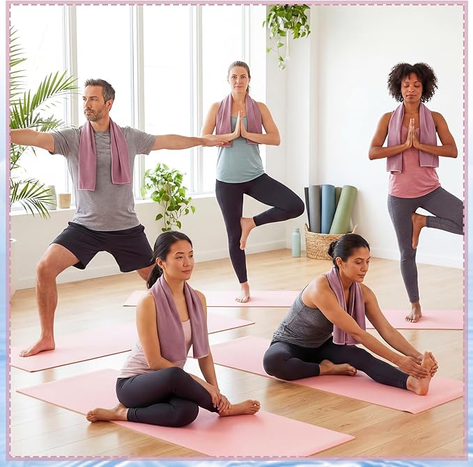 Cooling Towel Bulk - Neck & Face Cool Chilly Towels Microfiber Breathable Sport Sweat Rag for Gym, Yoga, Travel, Camping, Running, Outdoor