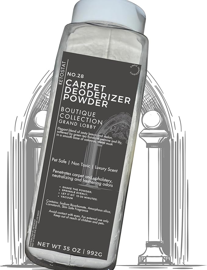 Carpet Deodorizer 35 Oz Carpet Freshner Powder (Grand Lobby -Sweet, zesty and deep woody)