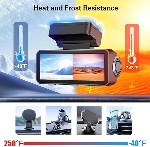 16Pcs Heavy Duty Round Dash Cam Adhesive Pads, 248°F Heat Resistant Double Sided Mounting Gel Pads, Adhesive Pads for Dash Cam Mount for Windshield, Dashboard, GPS, and Camera Holders