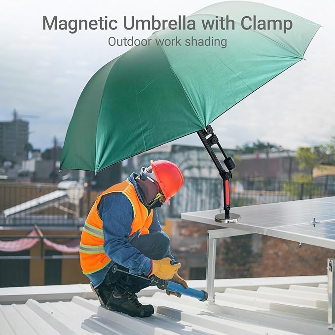 Magnetic Umbrella, Magnetic Umbrella HVAC for Outdoor Jobs, Car, HVAC