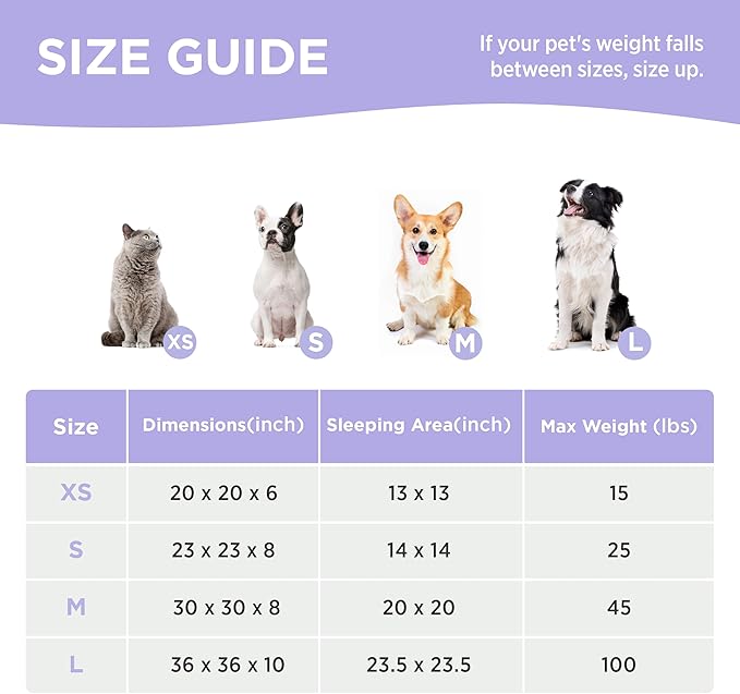 LE SURE Donut Small Dog Bed - Round Cat Beds for Indoor Cats Anti-Anxiety Calming Pet Beds, Washable Cute Modern Beds with Teddy Sherpa Plush & Anti Slip Bottom Brwon