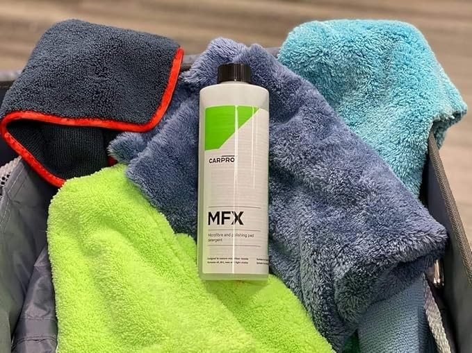 MFX - Liter - Microfiber Detergent, Remove Oils, Waxes and Dirt from Your Microfiber Cloths to Restore Drying Towels and Buffing Cloths