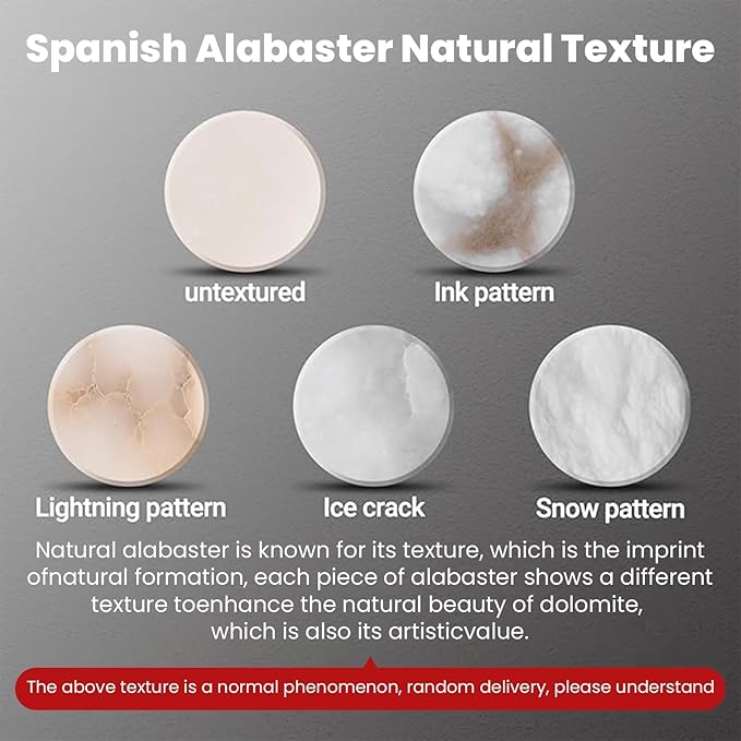 Natural Alabaster Wall Sconces, 36" Large Bronze Wall Sconce, Modern Gold LED Sconces, Cylinder Spanish Marble Sconce Perfect for Living Room, Bedroom, Hallway, Stairs