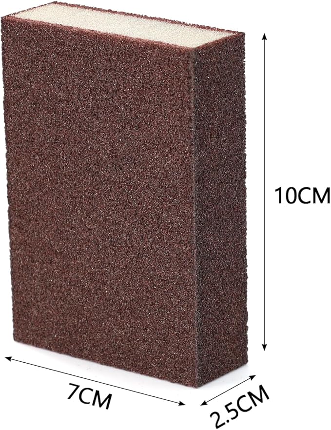 100 Pack Melamine Sponges & 12PCS Magic Carborundum Sponge Bundle
