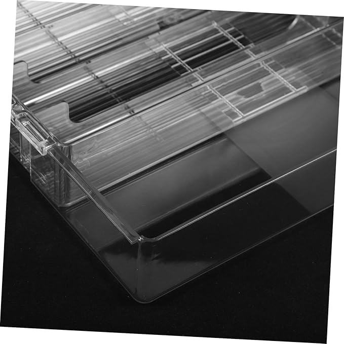 Telescopic Storage Box Cutlery Organizer Expandable Silverware Drawer Utensil Holder Acrylic Easy to Use Organize Kitchen