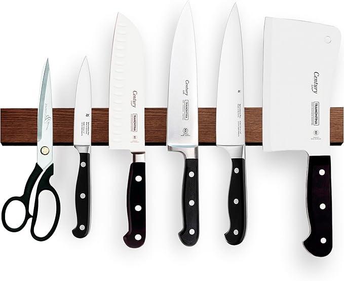 16 Inch Knife Magnetic Strip Use as Magnetic Knife Holder for Wall - Magnetic Knife Strip - Magnetic Knife Bar Rack