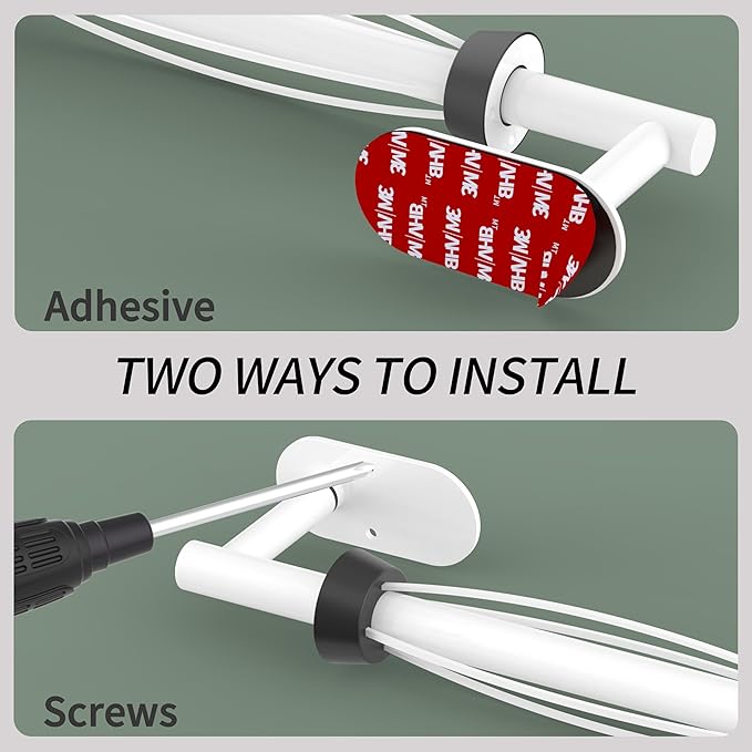 Paper Towel Holder Under Cabinet, Single Hand Operable Roll Holder with Damping Effect,Self-Adhesive or Drilled SUS304 Stainless Steel for Kitchen Bathroom,White