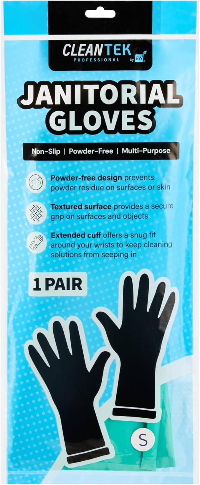 Nitrile Gloves 10 Count 15 mil Chemical Resistant Gloves Abrasion-Resistant Kitchen Cleaning Latex-Free Green
