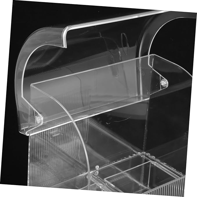 Large Makeup Organizer Box Drawers Acrylic Desktop Makeup Storage Easy Access to Your Beauty Products