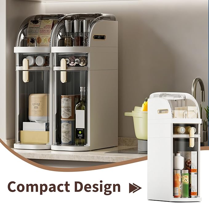 Ultra-Thin Bathroom Storage Cabinet with Wheels - 3-Tier Slim Narrow Organizer for Small Spaces, Transparent Drawers, Waterproof & Sturdy ABS+PP, No Assembly Needed for Bath, Bedroom, Kitchen
