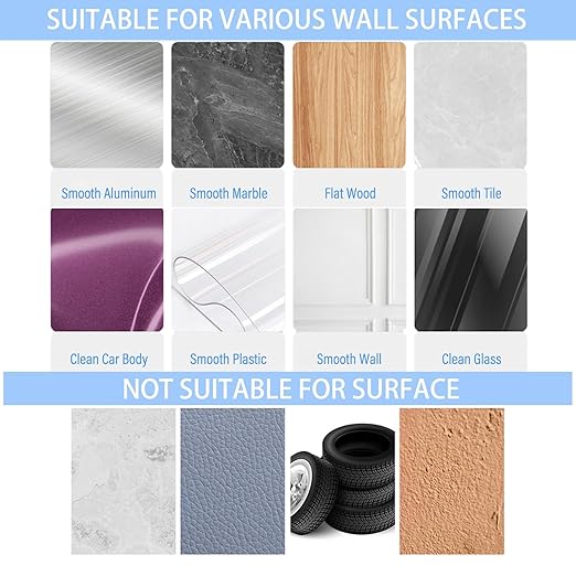 Round Double Sided Tape, Heavy Duty Mounting Tape 2in x 2in 40pcs, Double Sided Adhesive Pads, Removeable Foam Tape Strips for Automotive, Home, Office Decor
