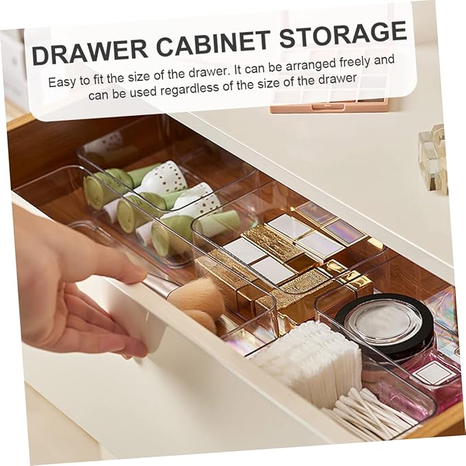 2pcs Convenient Storage Cases Drawer Organizers for Apartment Essentials