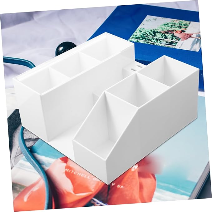 Crylic Eyelash Organizer Box Lash Tweezers Holder Desktop Storage Rack for Lash Extensions Tools