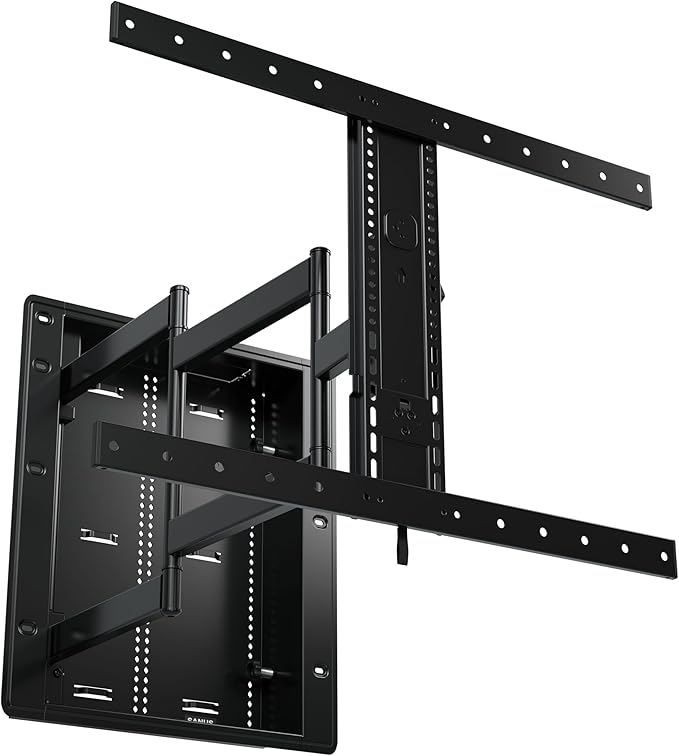 SANUS Recessed TV Wall Mount for 42"-85" Screens - Premium Full Motion TV Mount Tilts, Swivels & Extends for Optimal Views - Easy Install & Low Profile Design - VIWLF128-B2