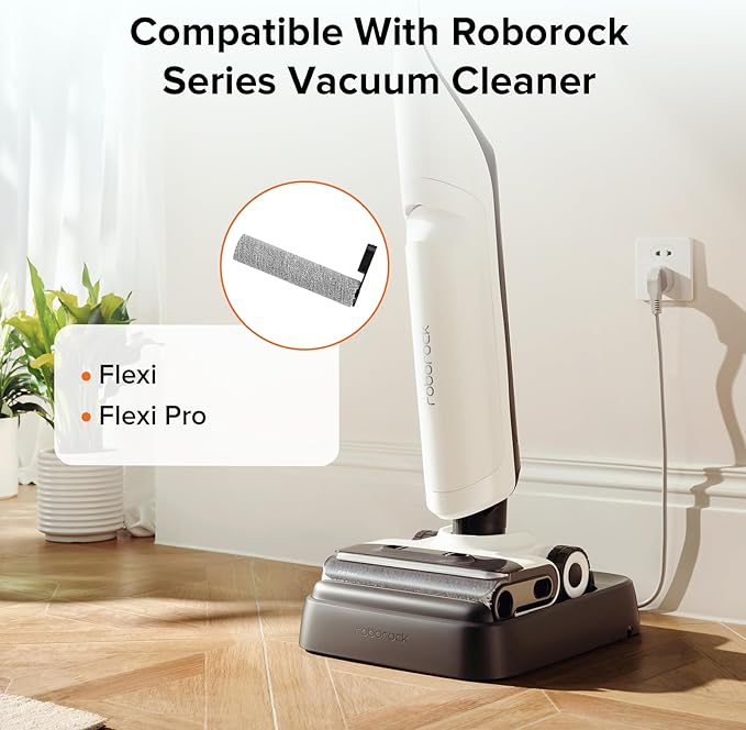 roborock Soft Roller Brush forFlexi and Flexi Pro Cordless Wet Dry Vacuum Cleaner, Mop Vacuum Replacement Parts Accessory Kit