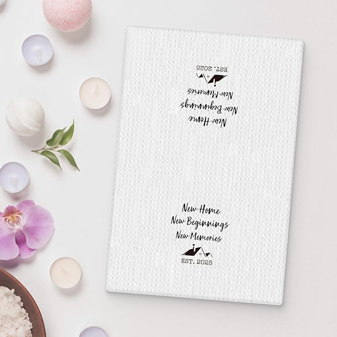 Housewarming Gifts Kitchen Towels, House Warming Gifts New Home House Apartment, Gift for New Homeowners, Housewarming Decorations 2025, 16x24 Inch