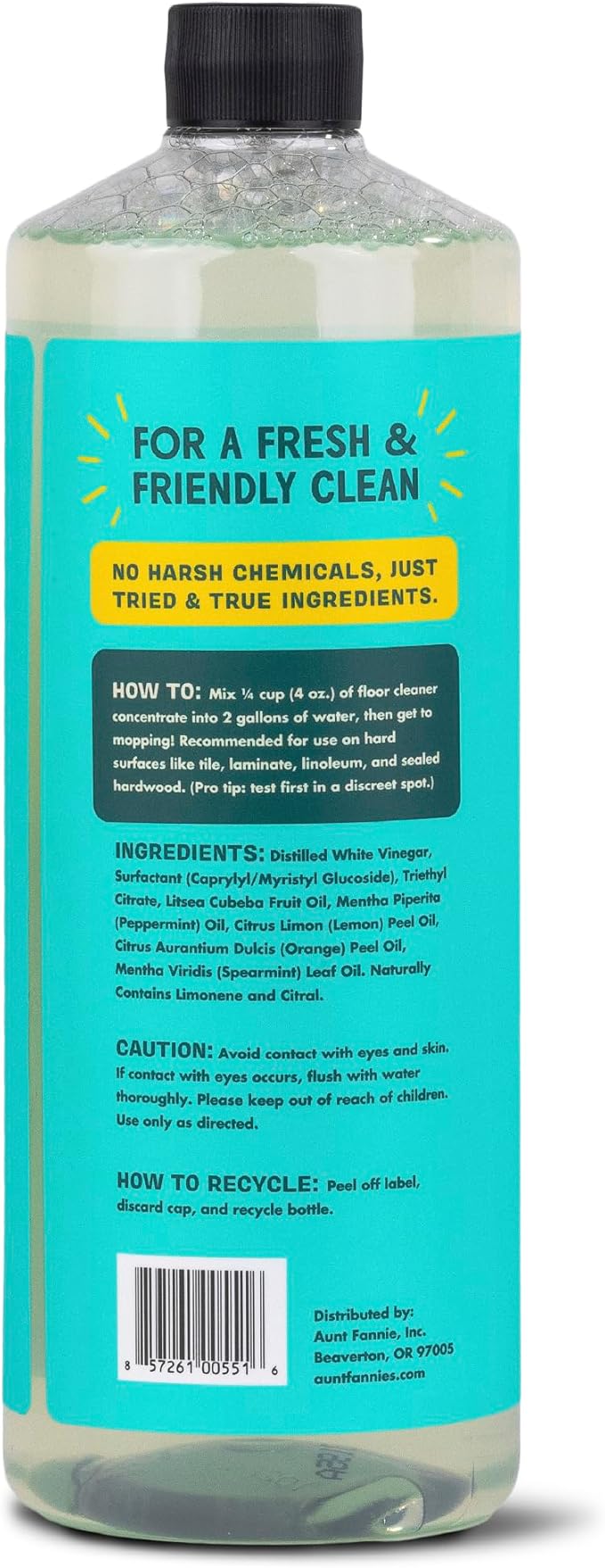 Aunt Fannie's Bundle: Floor Cleaner Vinegar Wash, Bright Lemon + Carpet Refresher, Bright Lemon