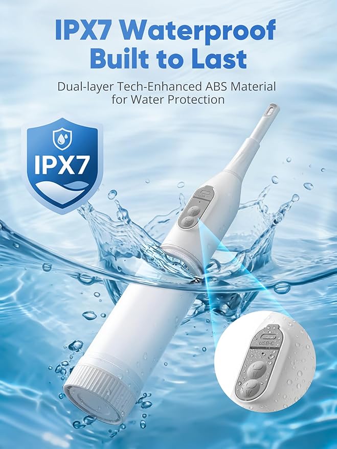 Portable Bidet for Travel – Electric Peri Bottle with Dual Spray Modes, 360° Nozzle, Water Bottle Adapter, USB Rechargeable, Waterproof, Travel Bidet for Postpartum & Personal Hygiene