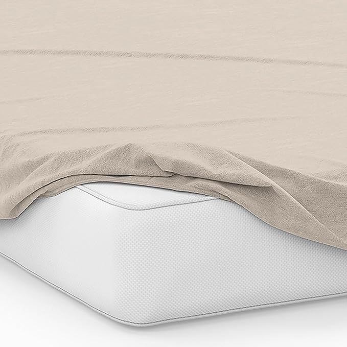 Northwest Ashford Home Essentials 4-Piece California King Sheet Set – 1500 Thread Count Microfiber Bedding – Deep Pocket Fitted Sheet – Sand Dollar Taupe