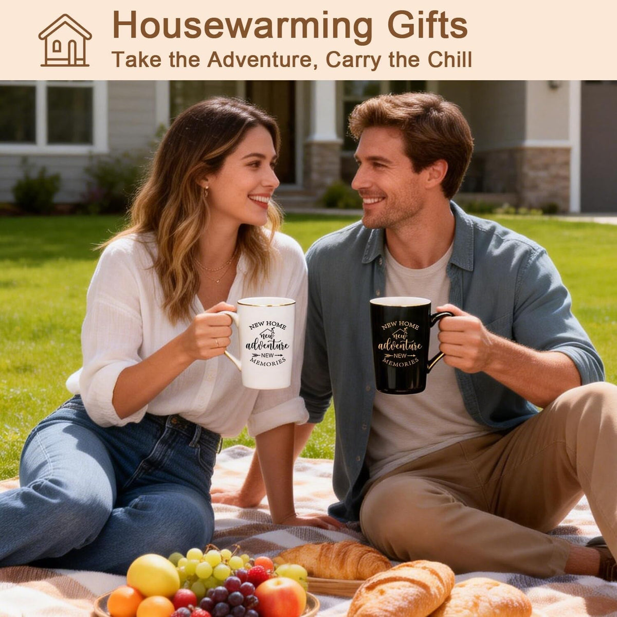 19-Piece Housewarming Gift Set | New Home Essentials for Couples & Homeowners