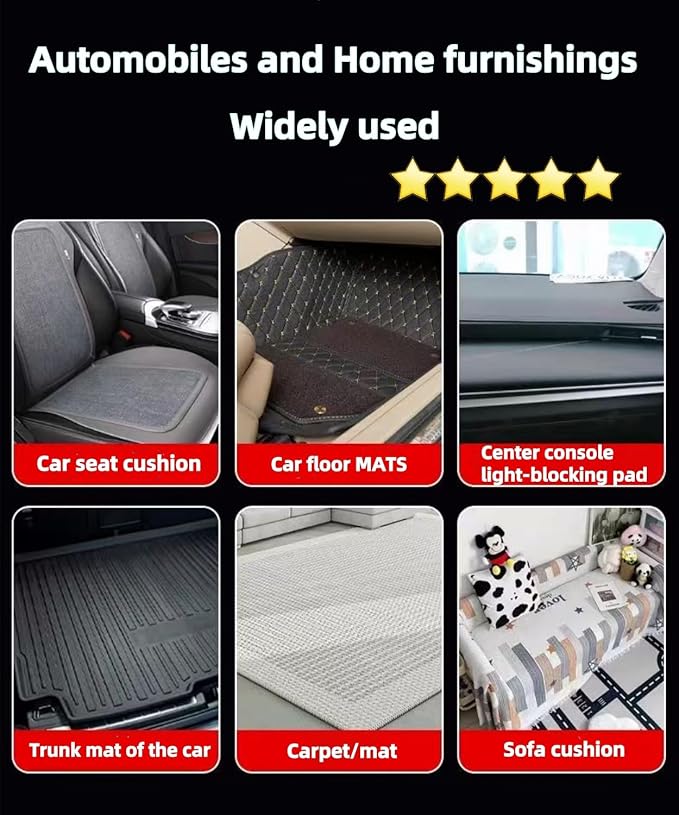 24 Sets Heavy-Duty Hook and Loop Strips with Adhesive Fasteners, Made with 3M VHB, Waterproof Heat-Resistant, for Walls, EZ Passes, Sofa Cushions, Car Floor Mats, Furniture, Carpet and More (4''X2'')